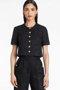 Braswell Top In Watkins Tweed