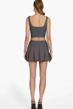 Braylon Skort In Pinstripe