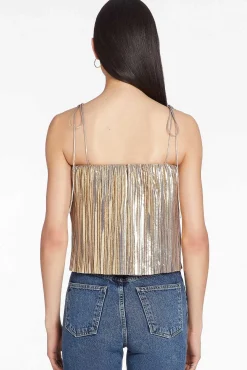 Collina Top In Pleats