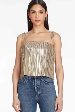 Collina Top In Pleats