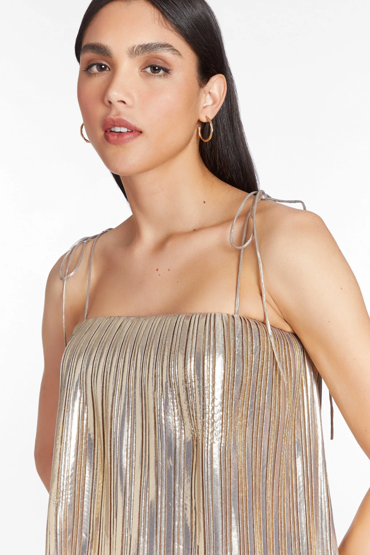 Collina Top In Pleats