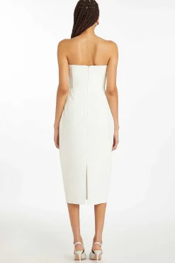 Fae Rose Midi Dress