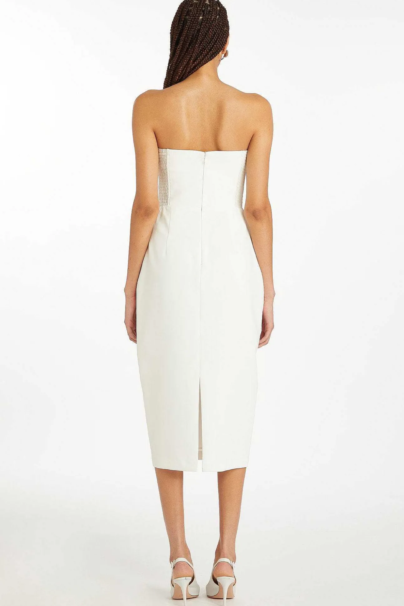 Fae Rose Midi Dress