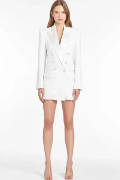 Gibson Blazer Dress With Satin