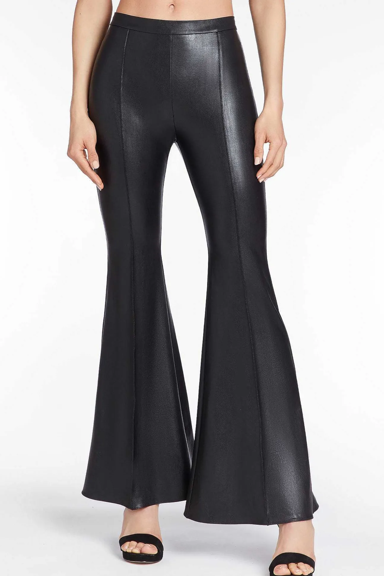Hughes Pants In Faux Leather