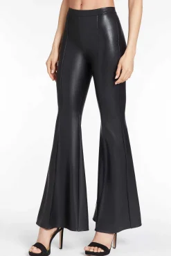 Hughes Pants In Faux Leather