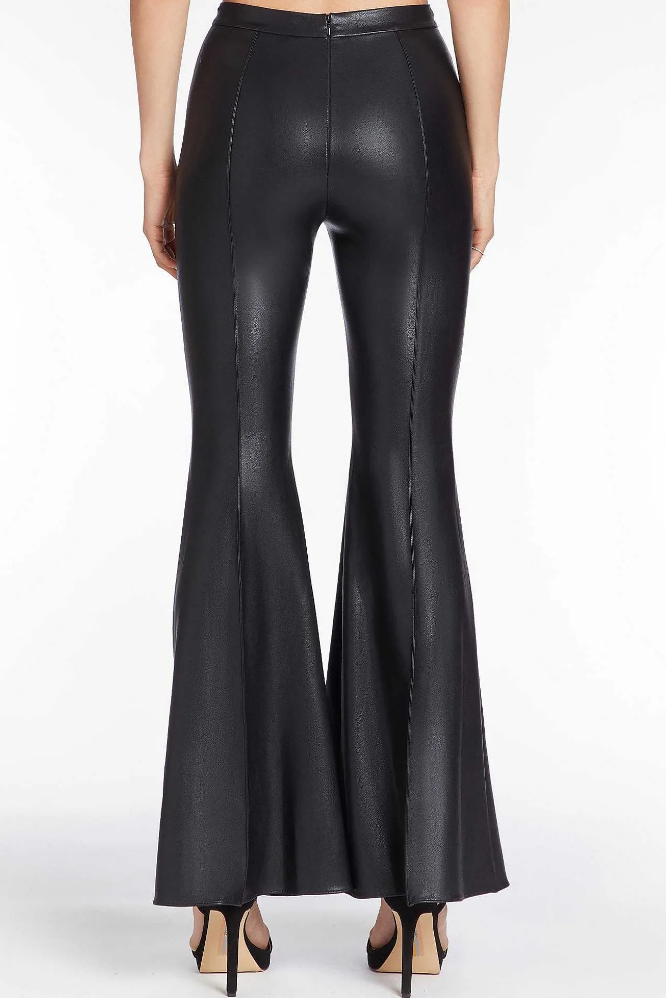 Hughes Pants In Faux Leather