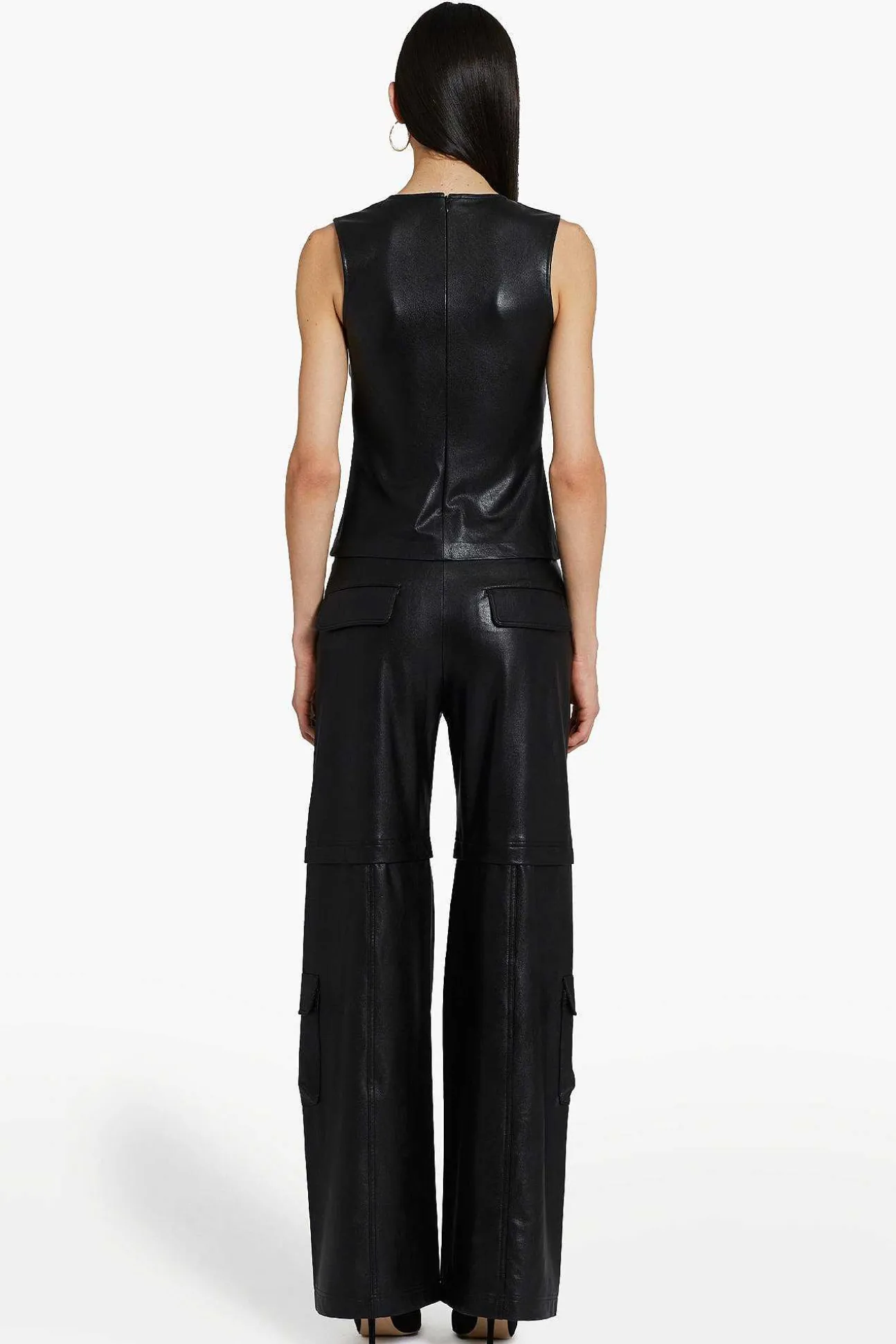 Lucas Pants In Faux Leather