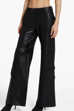 Lucas Pants In Faux Leather