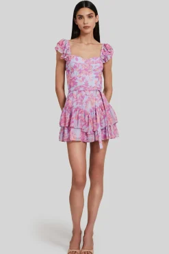 Mackey Romper In Midsummer Print