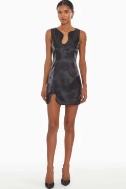 Puzzle Dress In Lame