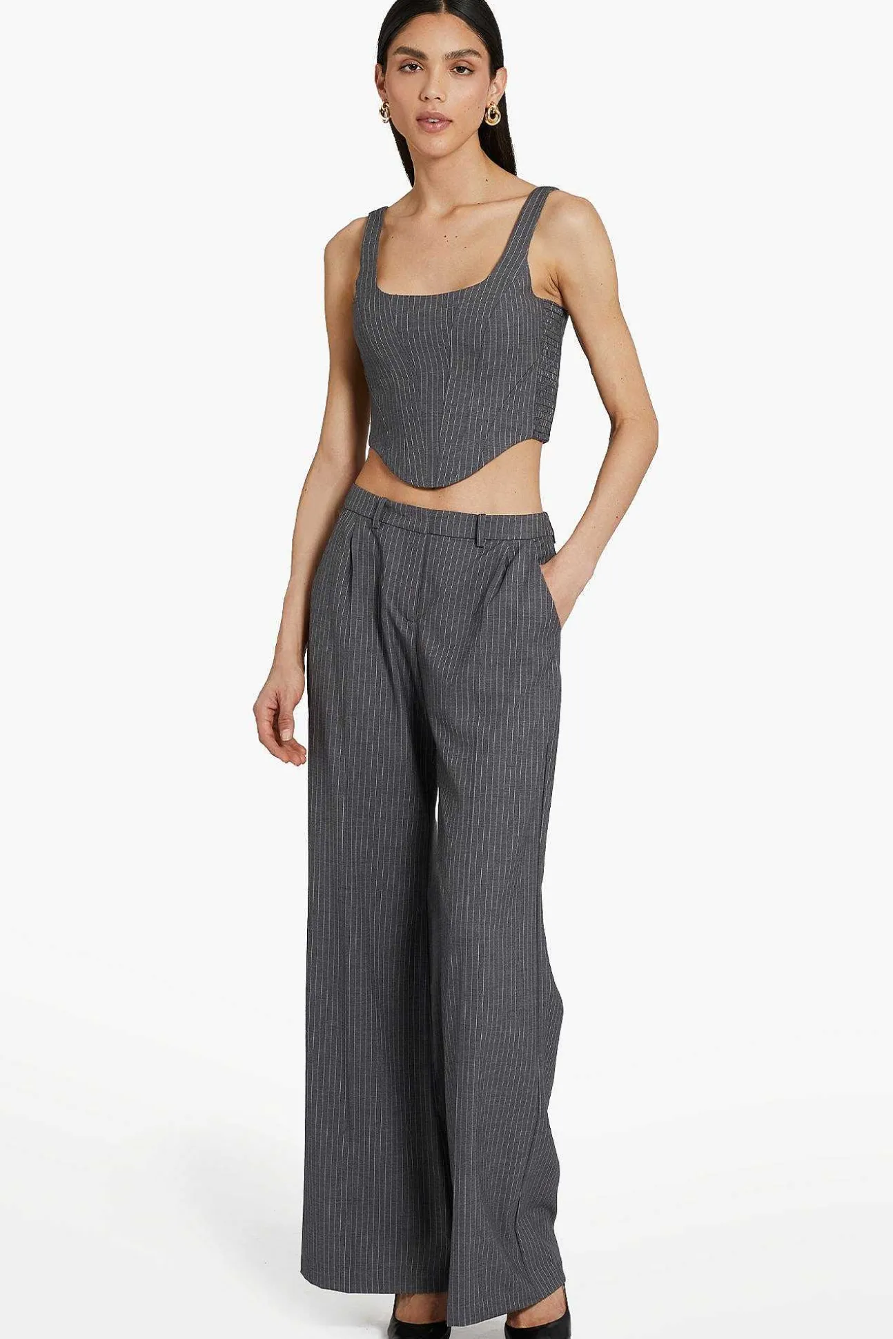 Slater Pants In Pinstripe