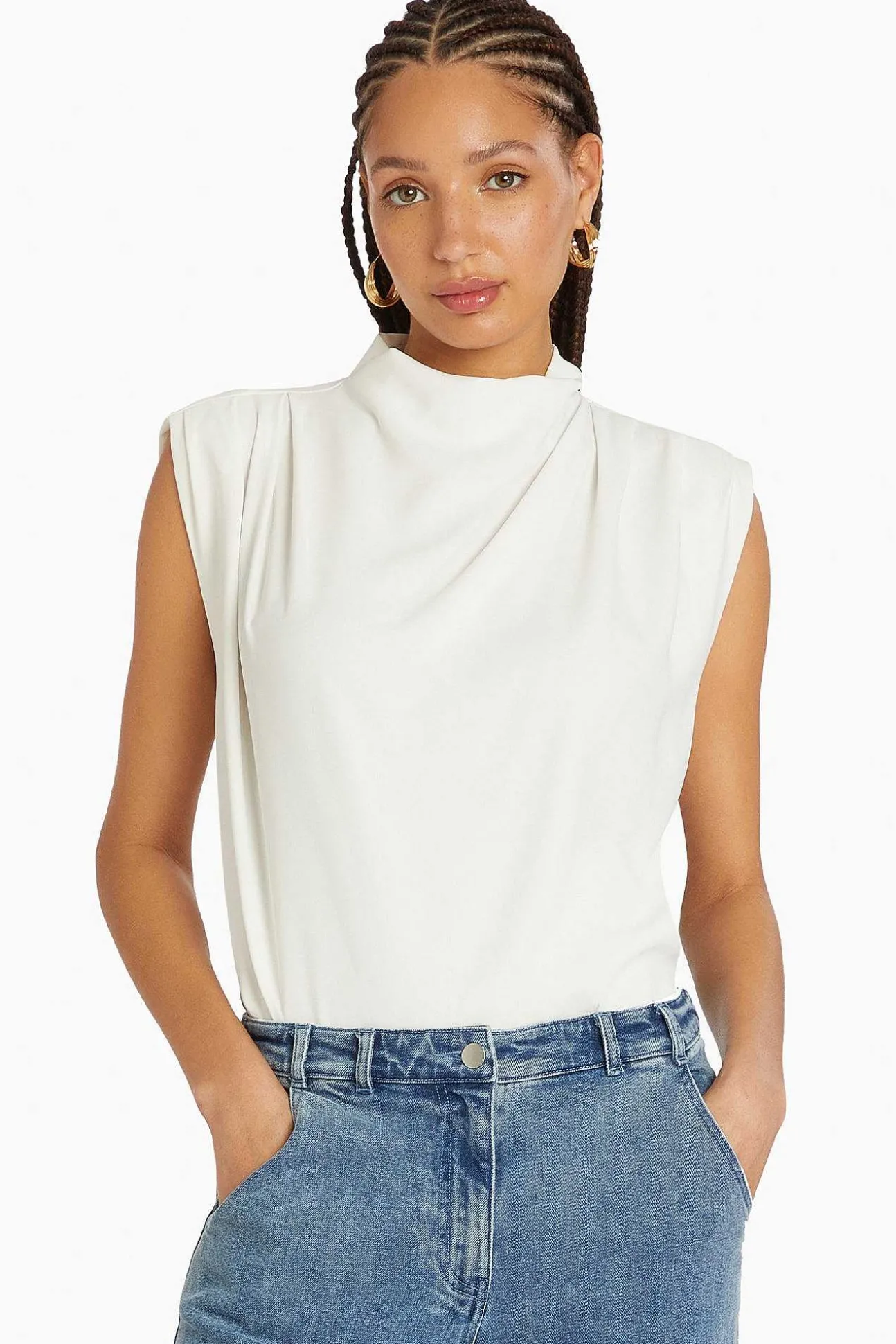 Sleeveless Fabienne Top | Women'S Tops | Amanda Uprichard