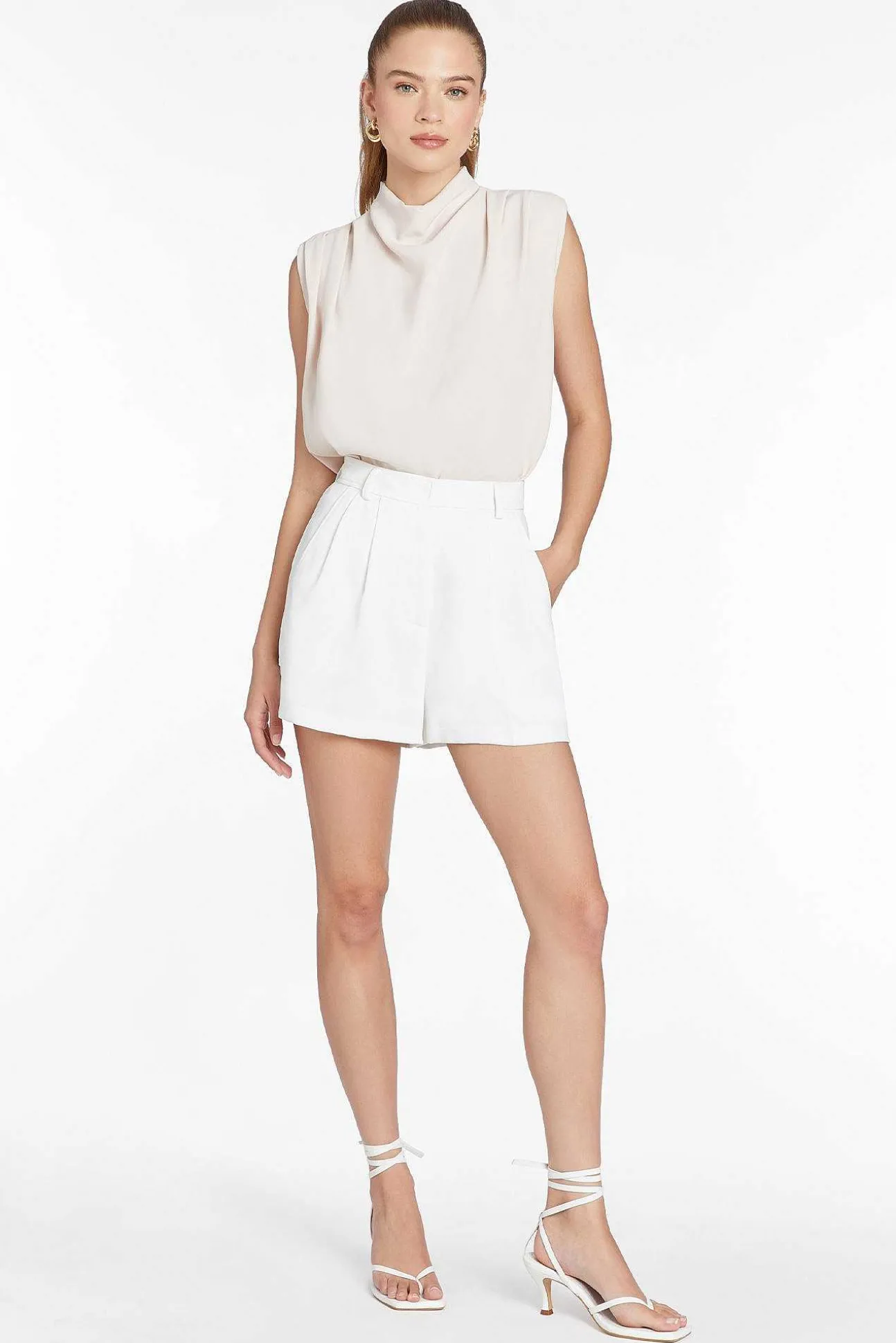 Sleeveless Fabienne Top | Women'S Tops | Amanda Uprichard