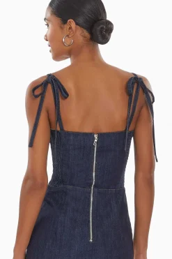 Taylor Denim Skort Romper